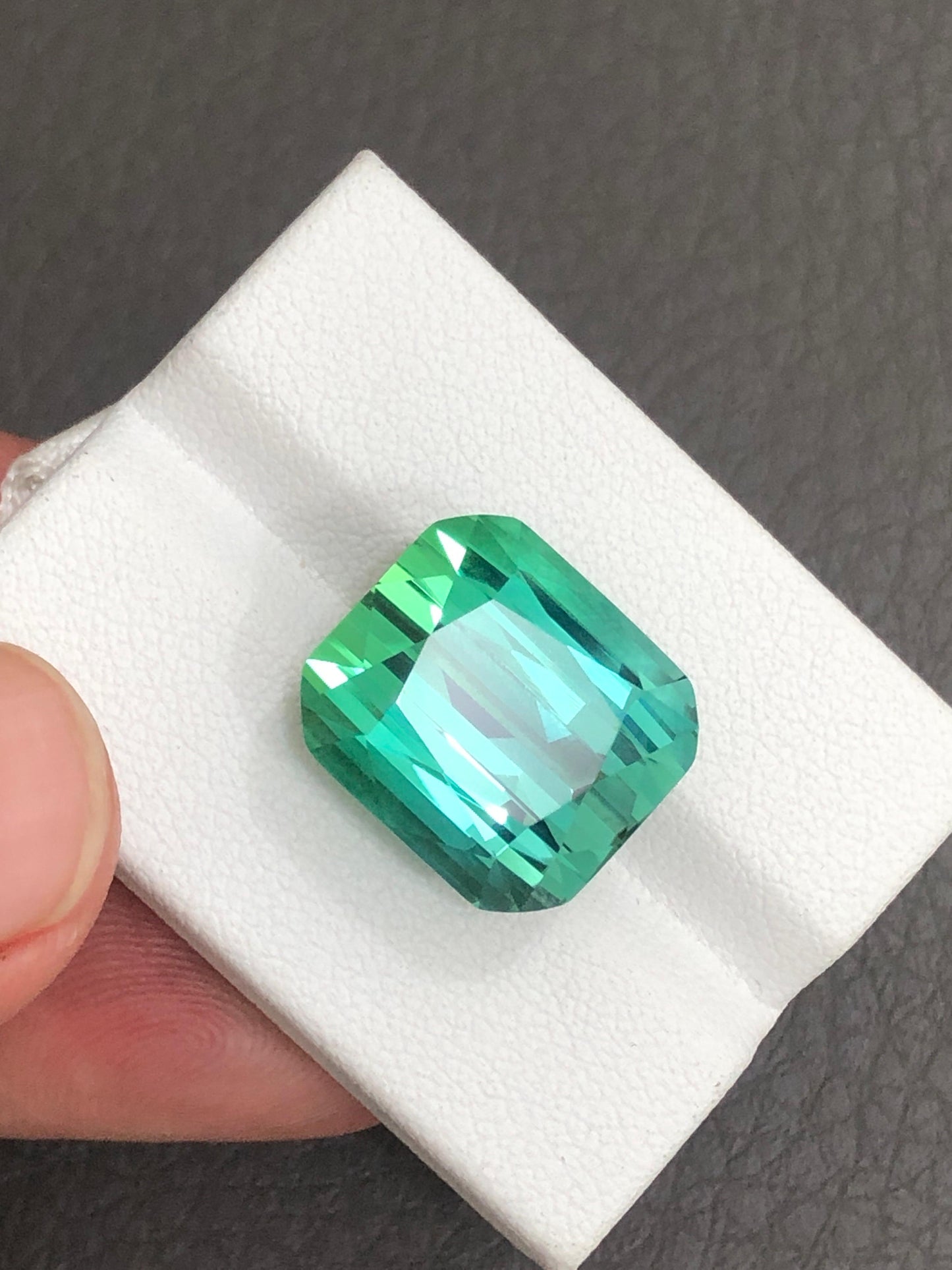 24.88 Carat Blue-Green Tourmaline