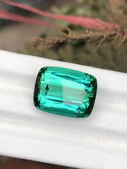 28.42 Carat Bluish-Green Tourmaline