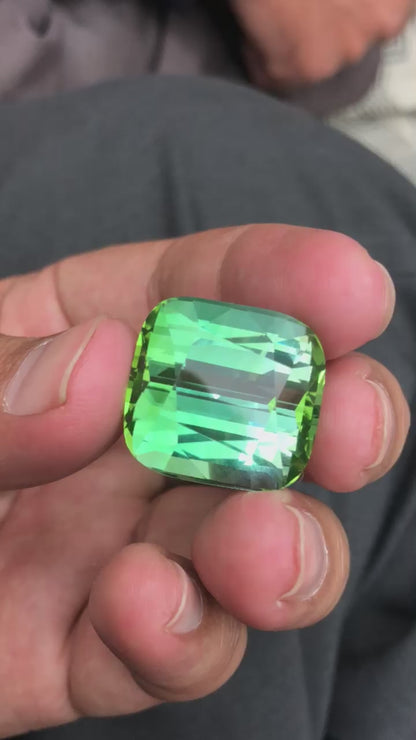 Bluish-Green Afghan Tourmaline