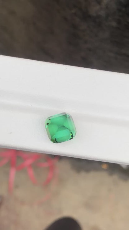 Natural Bluish-Green Afghan Tourmaline