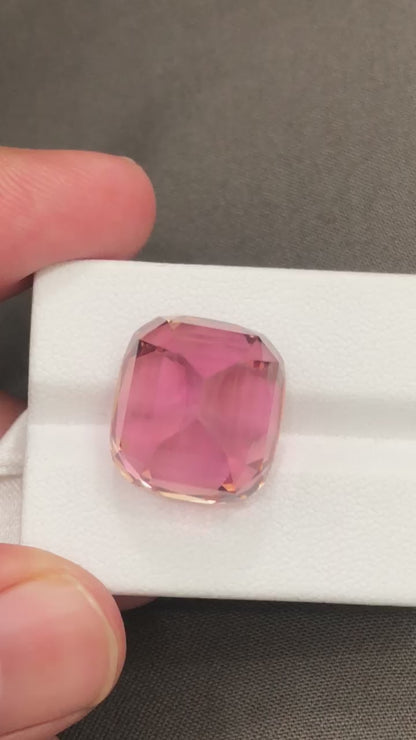 A Dream in Pink: 30.76 Carat Natural Tourmaline