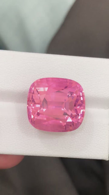 A Dream in Pink: 30.76 Carat Natural Tourmaline